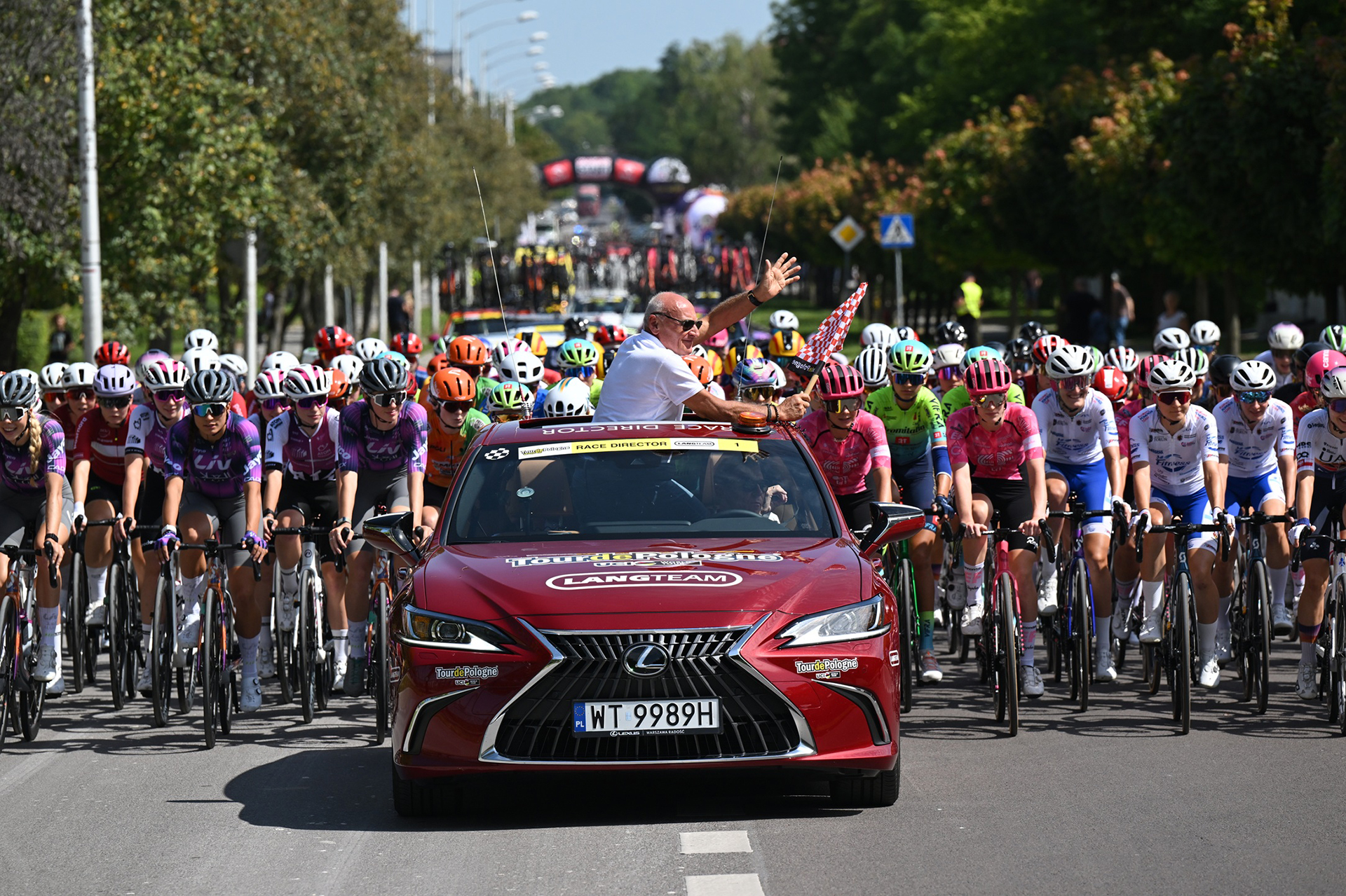 Start 2. etapu Tour de Pologne Women 2025